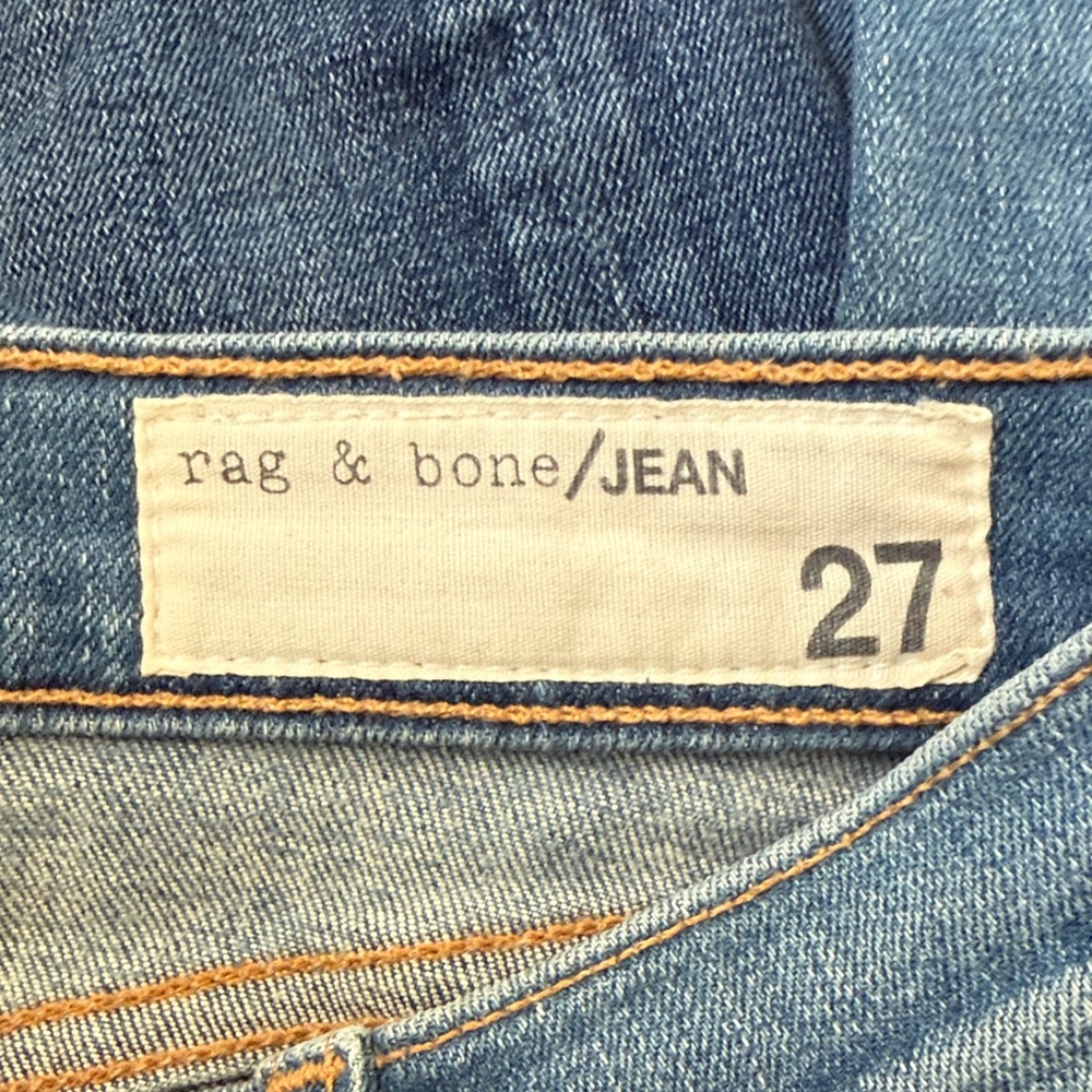 rag & bone Women's Blue Denim Jeans